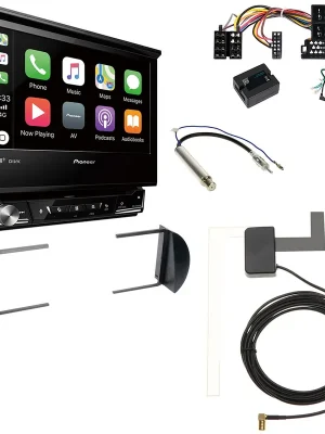 Expressversand - 2-DIN Moniceiver mit DAB+, Apple CarPlay, Bluetooth für VW Beetle 9C mit LFB