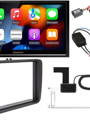 Apple CarPlay Autoradio für VW T5 mit runder Blende - Neu im Sortiment