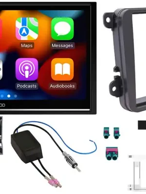 Neuzugang | Apple CarPlay Autoradio mit VW T5 mit LFB und runder Blende