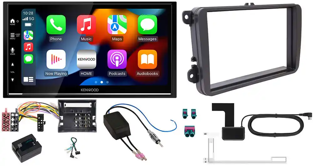Neuzugang | Apple CarPlay Autoradio mit VW T5 mit LFB und runder Blende