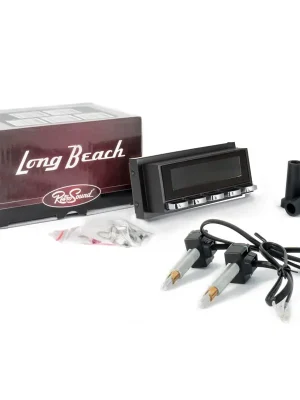 Nur noch wenige | RETROSOUND RETRO-RADIO-BC Displayeinheit schwarz mit verchromten Tasten