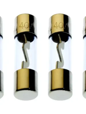 Sale | Glassicherung 40A Gold (4 Stück)
