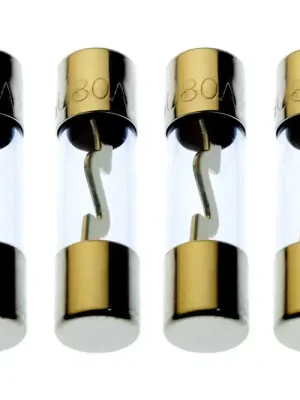 Meistverkauft | Glassicherung 80A Gold (4 Stück)