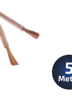 5-Meter LS-Kabel 2 x 4qmm² OFC Vollkupfer - Preisnachlass