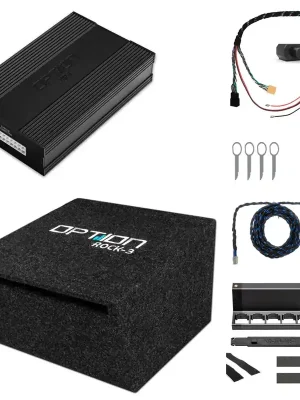 Soundsystem für VW T6.1 V1 DSP-Verstärker + ROCK-3 Subwoofer Plug & Play OPTION | Nur noch wenige
