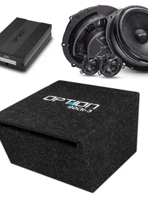 Soundsystem für VW T6 DSP-Verstärker + Lautsprecher + Subwoofer V2 Plug & Play OPTION - Kundenfavorit