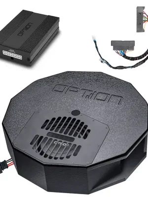 Soundsystem für Seat Tarraco KN (Beats, mit LWL) DSP-Verstärker und Reserverad-Subwoofer OPTION | Nur diese Woche