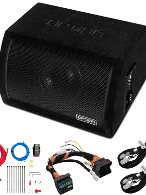 20cm Aktiv Subwoofer-Kit Power-Quadlock Option PULSE-8BRA | Nicht verpassen