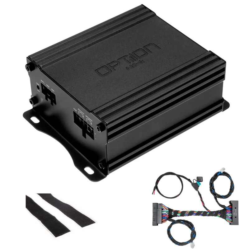OPTION AIR-2 Verstärker für VW Golf 8 Harman Kardon Kit 2-Kanal Mini Verstärker Plug & Play - Schnelle Zustellung