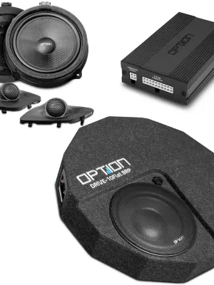 Soundsystem für Hyundai i30 PD Facelift ab 2020 DSP Endstufe + Subwoofer + Lautsprecher Front V3 OPTION - Sehr beliebt