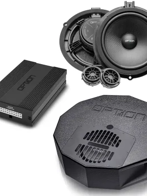 Deal - Soundsystem für Ford Kuga 3 (vFl) DSP Endstufe + Reserverad-Subwoofer + Lautsprecher V2 OPTION