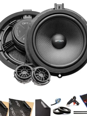 Einfach bestellen - Lautsprecher für Ford Kuga 3 Front Plug & Play inkl. Dämmung