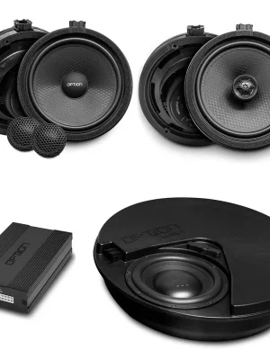 Sehr gut bewertet - Soundsystem für Suzuki Swift 6. Generation DSP Endstufe + Subwoofer + Lautsprecher Front und Heck V1 OPTION