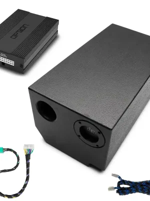 Top-Qualität - Soundsystem für Fiat Ducato 9 mit 10" Radio ab Werk (Citroen Jumper / Peugeot Boxer) DSP Endstufe + Subwoofer V1 OPTION