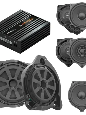 Bewährte Qualität - Soundsystem für Mercedes GLC 253 (vor Facelift) DSP Endstufe + Subwoofer + Lautsprecher V3 OPTION