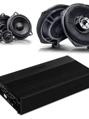 Direkt ab Werk | Soundanlage für BMW mit HiFi-Soundsystem Lautsprecher, Verstärker, Subwoofer Plug & Play OPTION