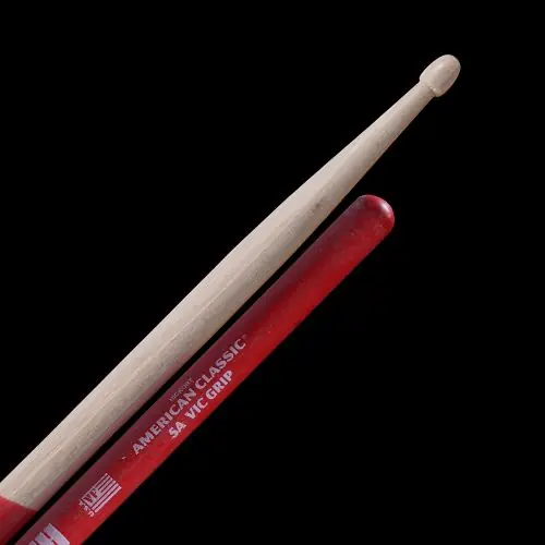 Vic Firth Hickory Drumsticks 5A Vic Grip, Wood Tip - Nur noch kurze Zeit