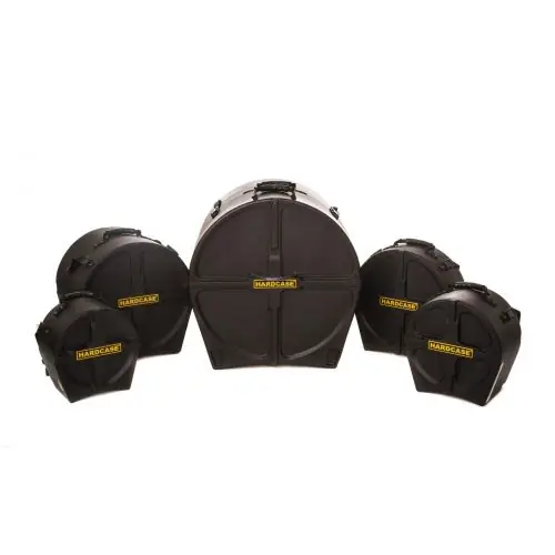 Hardcase HROCKFUS-2 Case Set 22/10/12/14" inkl. Snare | Preisknaller