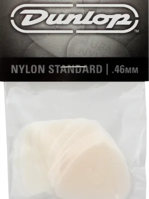 Aktionspreis | Dunlop 44P46 Plektrum 0.46 mm creme 12er Pack