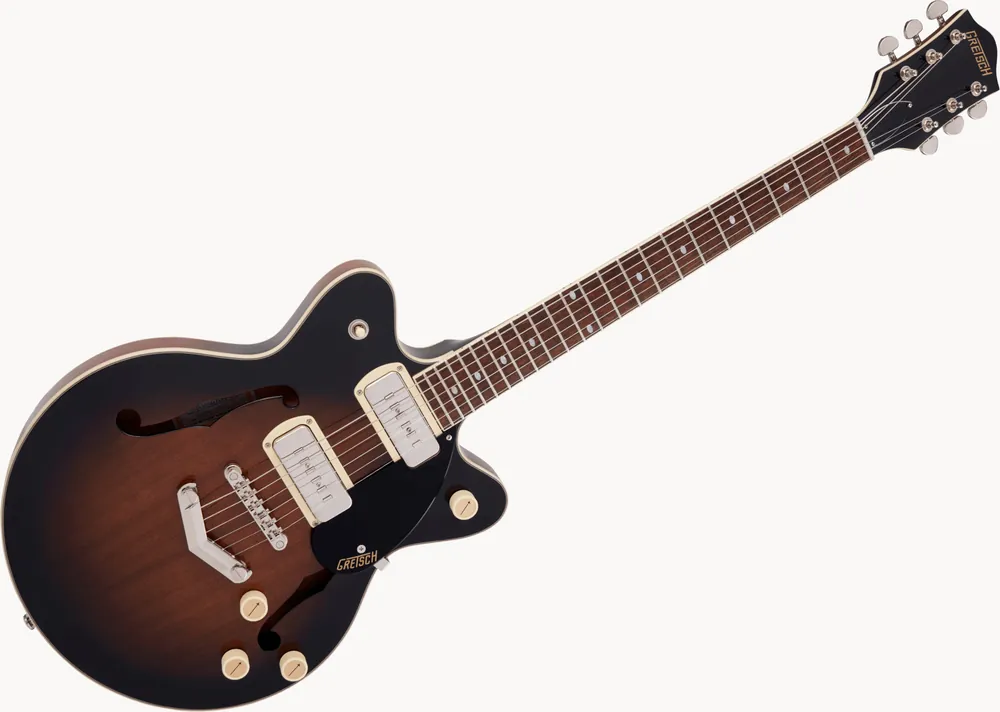 Gretsch G2655-P90 Jr. V-Stop E-Gitarre LRL BRWNSTN | Angebot