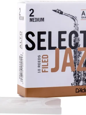 Daddario Saxophonblatt Select Jazz Alt 2M filed | Schnell zugreifen