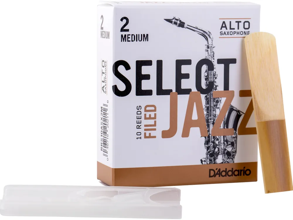 Daddario Saxophonblatt Select Jazz Alt 2M filed | Schnell zugreifen