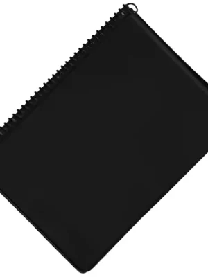 Premium-Qualität | Star Marschmappe 245 / 20 Taschen schwarz 12,4x17,8 cm hoch