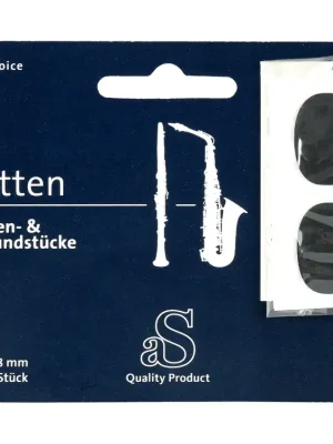 aS Bissplatten 0,8 mm schwarz - Beliebt