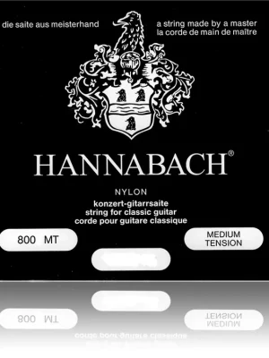 Hannabach 8004MT 4D medium Tension schwarz - Nur diese Woche