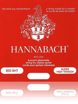 Geprüfte Qualität - Hannabach 8006SHT 6E super high Tension rot