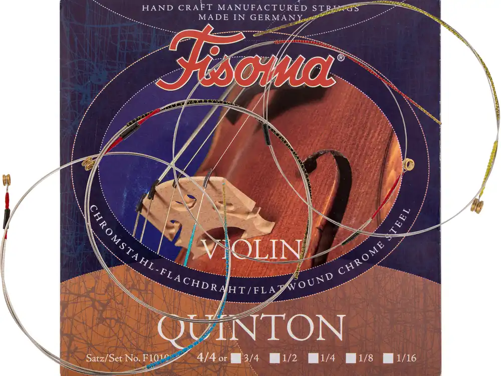 Lenzner F1010 Violinsaitensatz 4/4 Fisoma Quinton - Brandneu