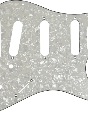 Jetzt neu | Catfish Pickguard für ST SSS 3L white pearl