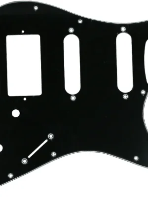 Catfish Pickguard für ST HSS 3L black | Neu gelistet