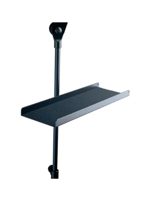 K&M 12218 Noten-Instrumentenablage Alu schwarz - Kundenfavorit