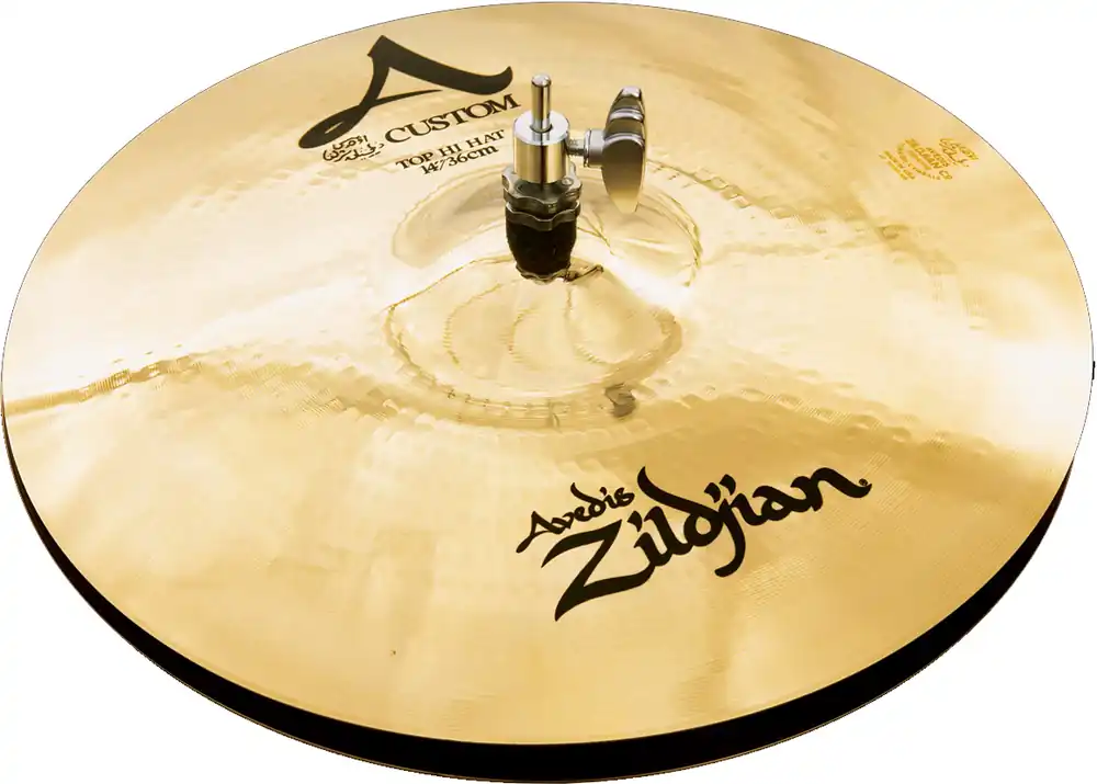Zildjian 14" A Custom Hihat Brilliant | Extra sparen