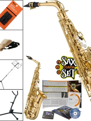 Direkt ab Werk | Jupiter JAS700Q-SCS+ Altsax Coach-Set Sparset