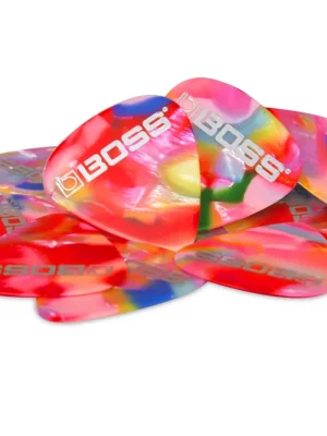 Neu hinzugefügt - Boss BPK-12-MH Plektrum Mosaic hart 12er Pack