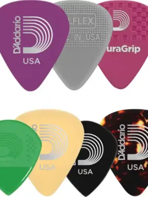 Daddario 1XVP4-5 Plektrum 7er Pack medium - Top-Qualität