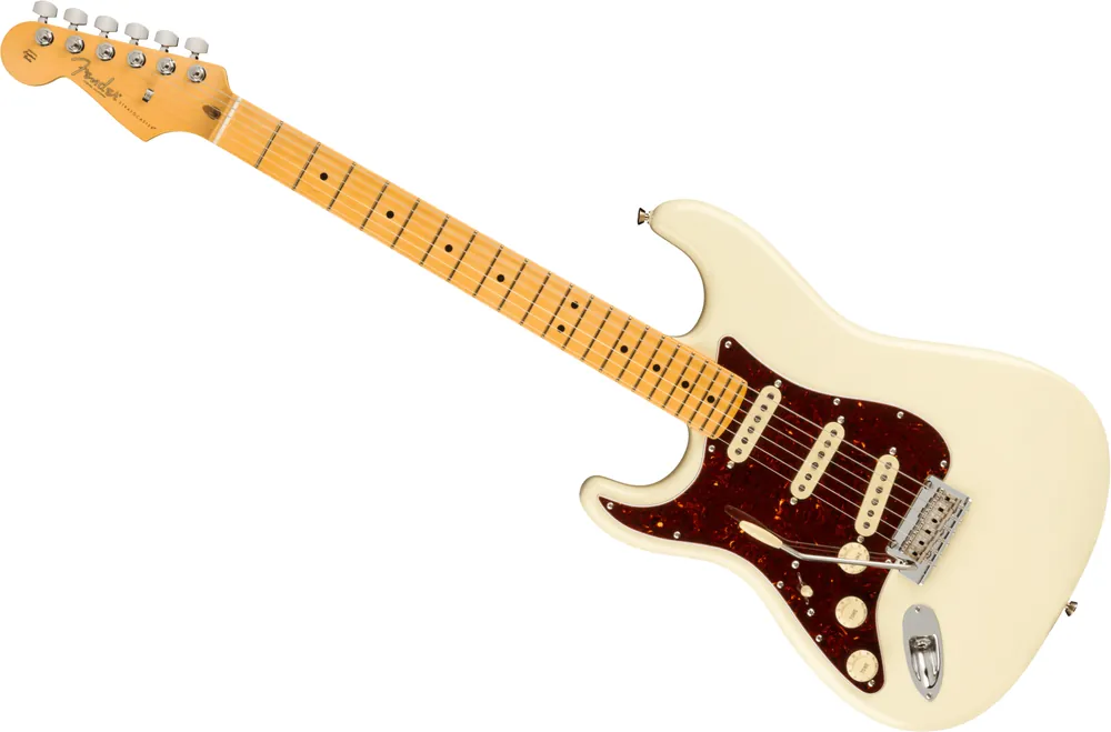 Fender American Professional II Strat LH MN SSS OWT Links - Schnäppchen