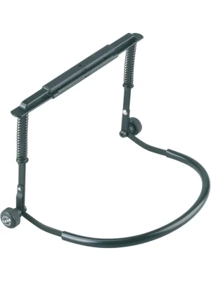 Neues Produkt - K&M 16416 Mundharmonikahalter schwarz ohne Winkel