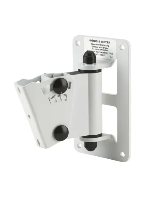 K&M 24471 Boxenwandhalter weiß - Kundenfavorit