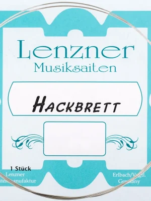Lenzner 17. b´ Hackbrettsaite Silberstahl | Neuheit