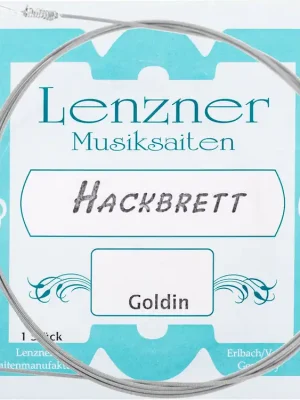 Lenzner 30. a Hackbrettsaite versilbert - Abverkauf