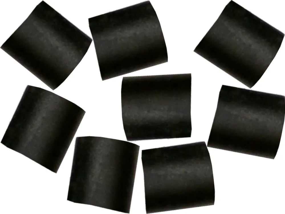Silikonanschlag Ø 6,2 mm 6,7 mm schwarz 8er Set | Neue Ware