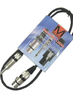 Nur wenige verfügbar | Mwave Audiokabel MW-1XF-1KM 1m