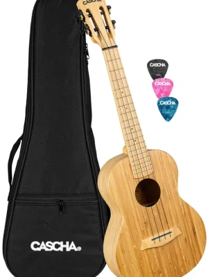 Extra-Rabatt - Cascha HH2314 Tenorukulele Bambus