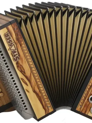 Extra-Rabatt | Strasser Hoamat Harmonika G-C-F-B Chen Chen Tigerwood