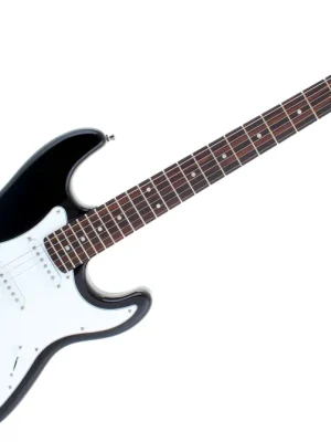 Neu im Shop | Dimavery ST-203 BK E-Gitarre schwarz Hochglanz