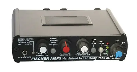 Direkt bestellen - Fischer Amps Hardwired In Ear Belt Pack XL