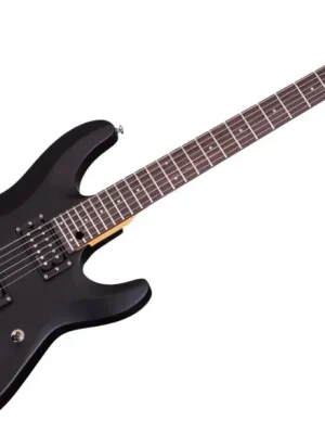 Schecter C-6 Deluxe E-Gitarre satin black - Preis gesenkt